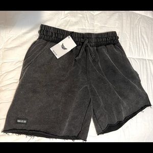 SizeUp apparel black sweat shorts. New with tags. XL